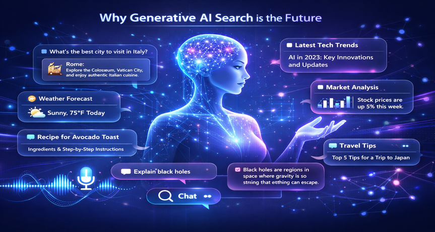 Why Generative AI Search is the Future”.